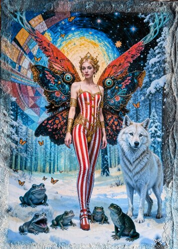 “The Star Tamer” von Annael Grey, Malerei kaufen auf Select