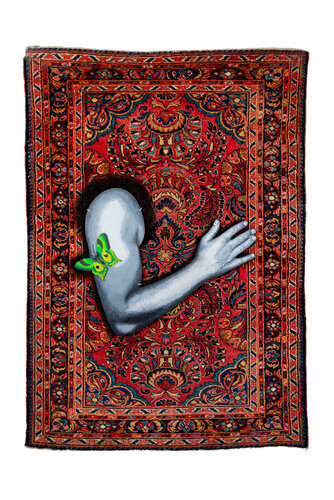 Meine Hand – zu viel und doch zu wenig by Iman Scheiko, Painting for Sale on Select