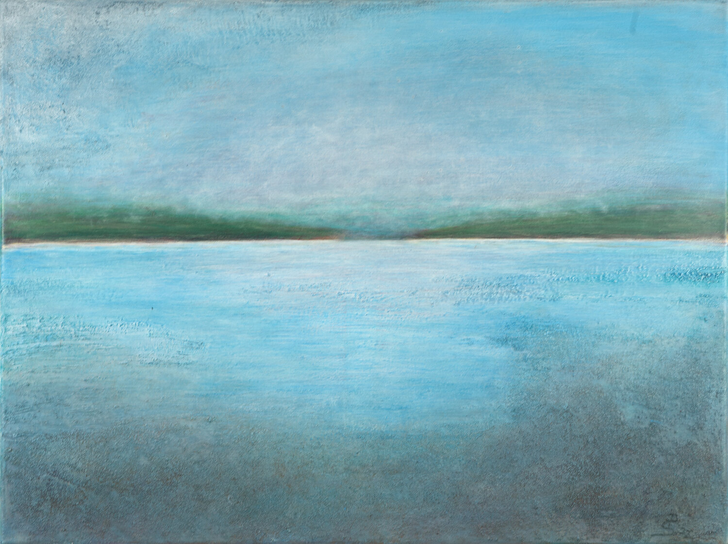 Aufbruch Peter Stahr Original painting for sale
