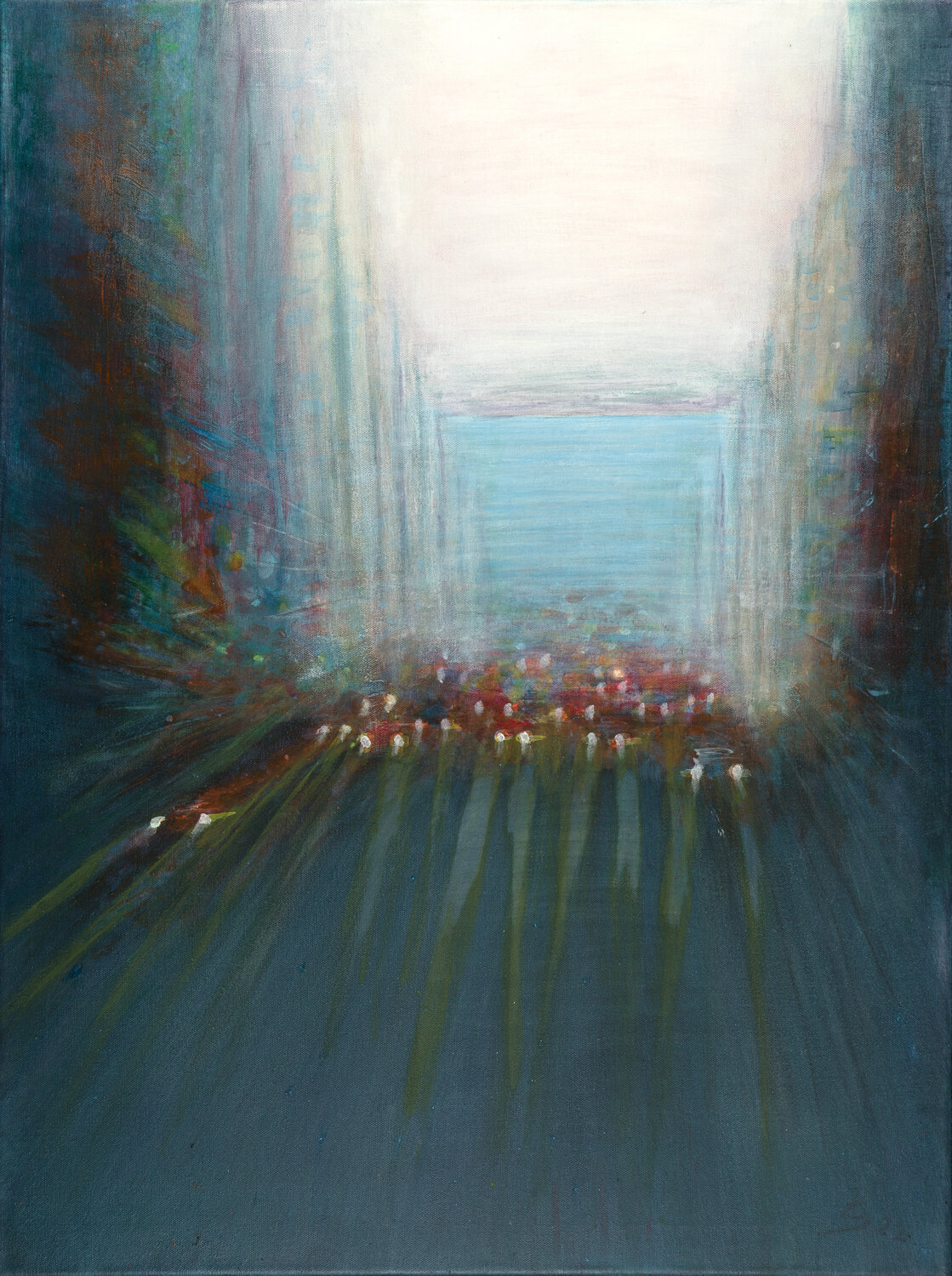 City Dreams Peter Stahr Original painting for sale