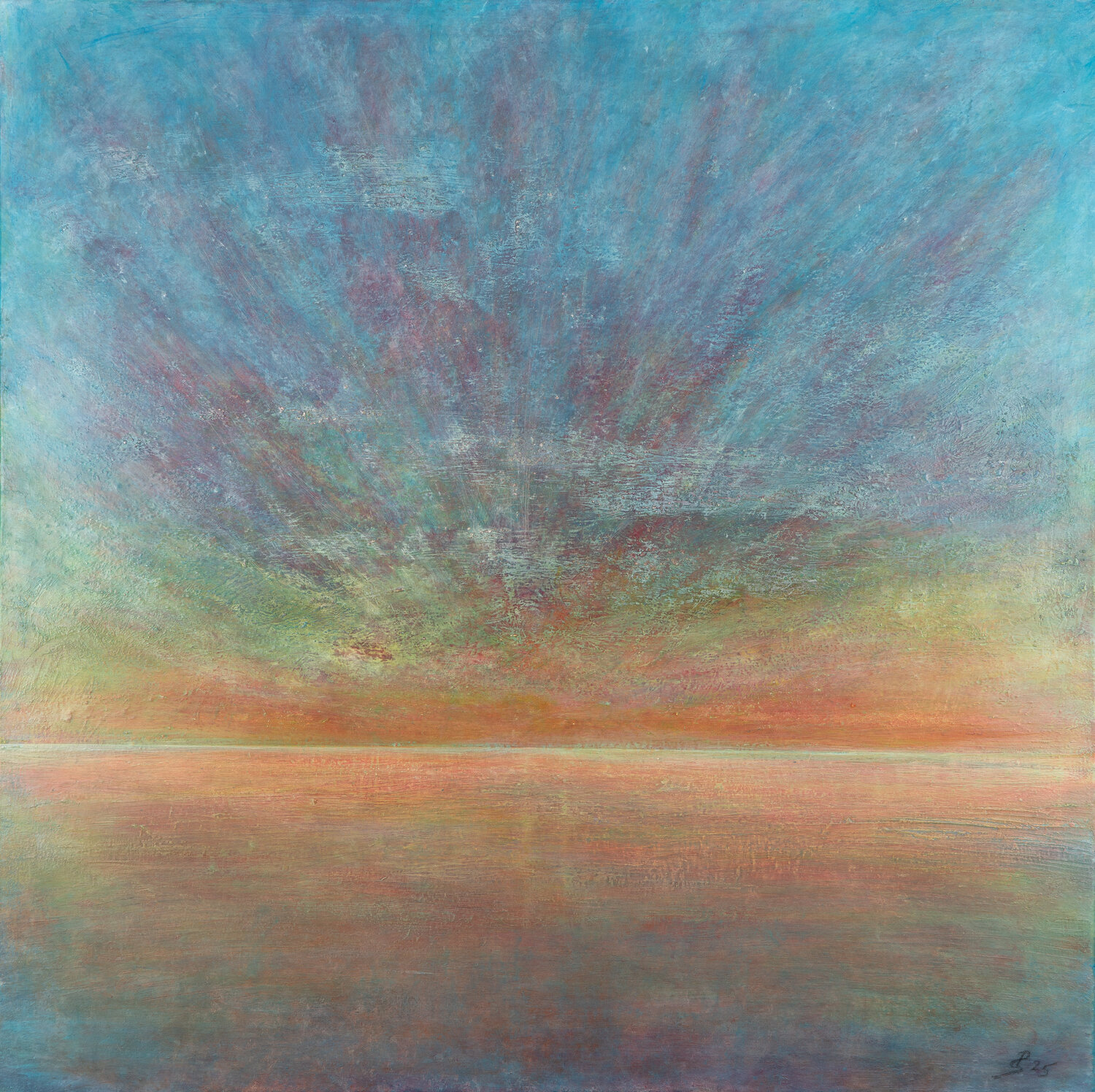Aufbruch III Peter Stahr Original painting for sale
