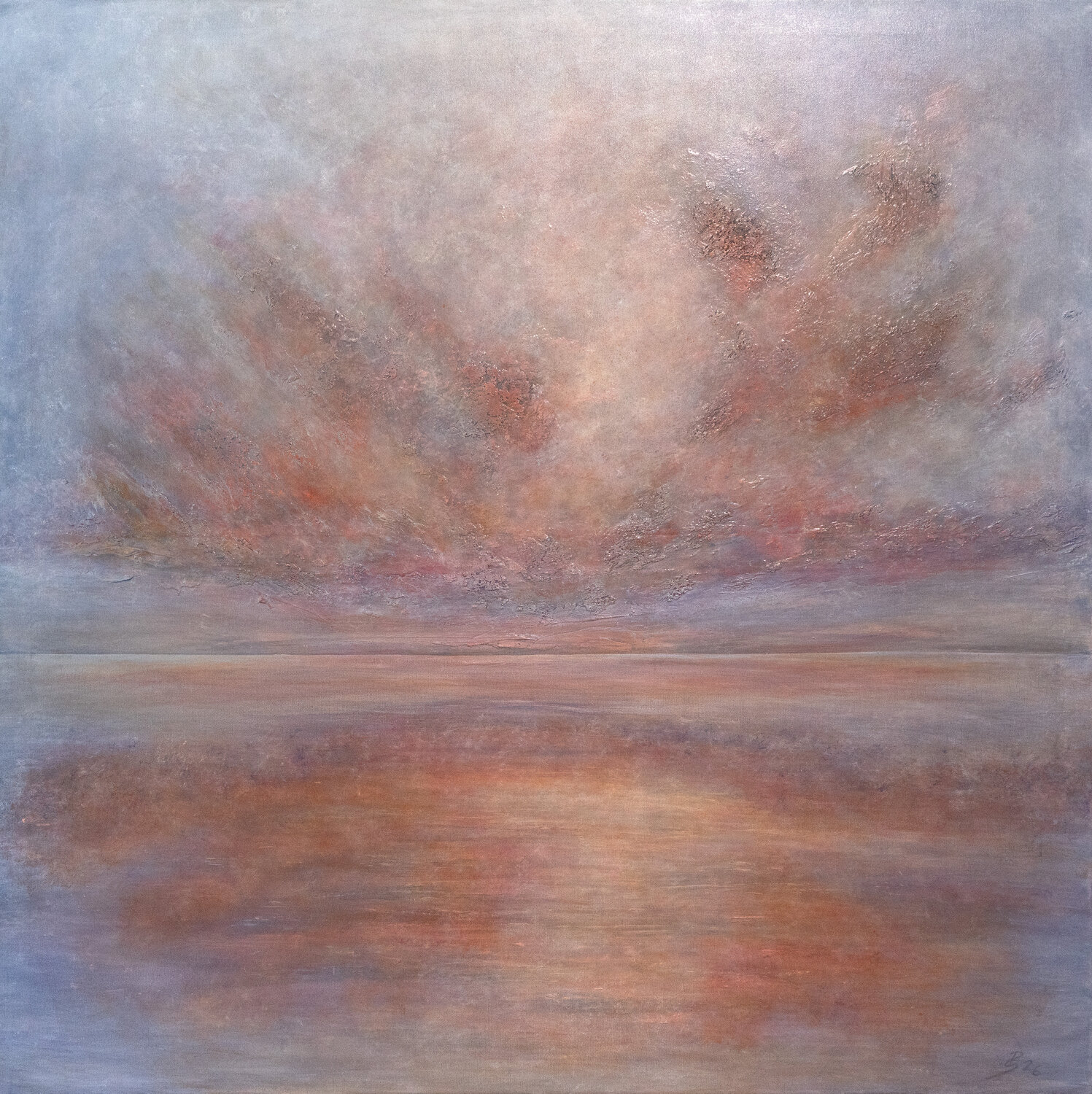 Zuversicht Peter Stahr Original painting for sale