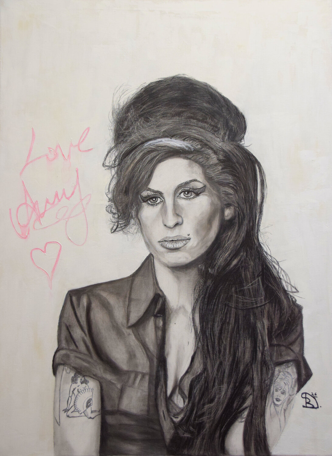 Love Amy Birger Dicke Drawing for sale