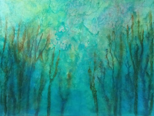 Kelp Forest by Alison Adams, Painting for Sale on Select