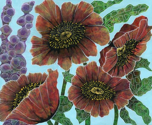 Effulgent Efflorescence by Alison Adams, Painting for Sale on Select