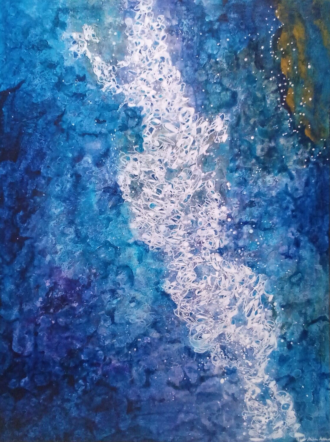 Rolling Wave Alison Adams Original painting for sale