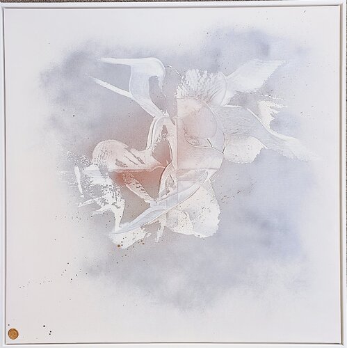 DIVE FOR LOVE by Art of K - Kathleen Simon, Painting for Sale on Select