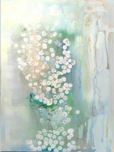 CASTLE IN THE SKY by Art of K - Kathleen Simon, Painting for Sale on Select