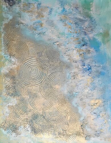 CORAL REEF by Art of K - Kathleen Simon, Painting for Sale on Select