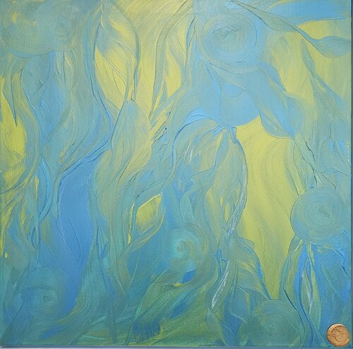 FEELINGS by Art of K - Kathleen Simon, Painting for Sale on Select