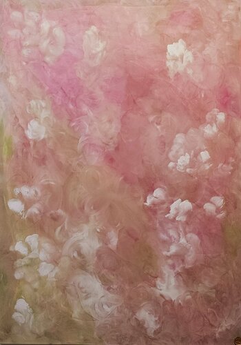 PERFECTLY IMPERFECT No. I by Art of K - Kathleen Simon, Painting for Sale on Select