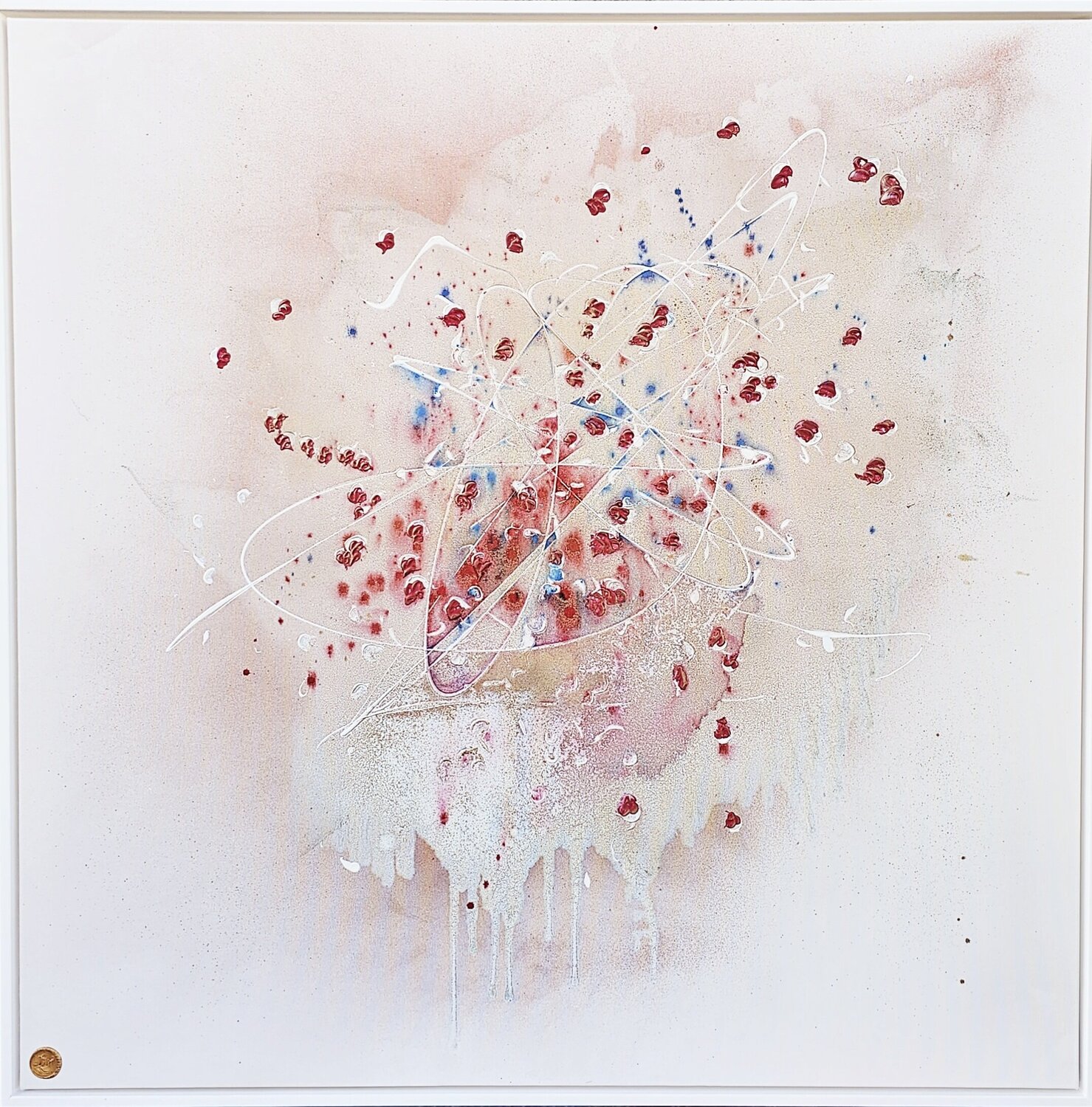 MAGIC OF FLOWERS Art of K - Kathleen Simon Original painting for sale