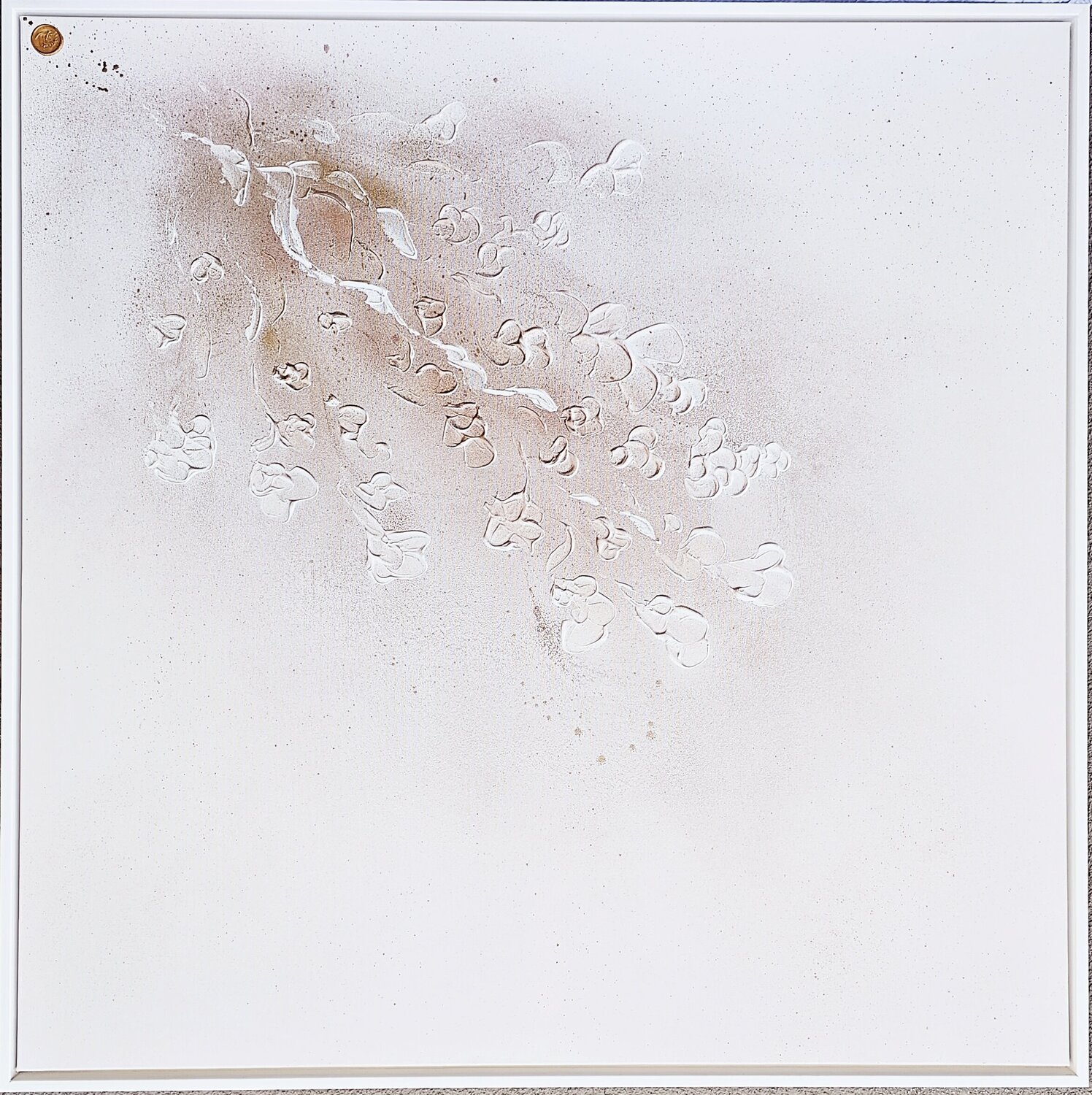SILENCE Art of K - Kathleen Simon Original painting for sale