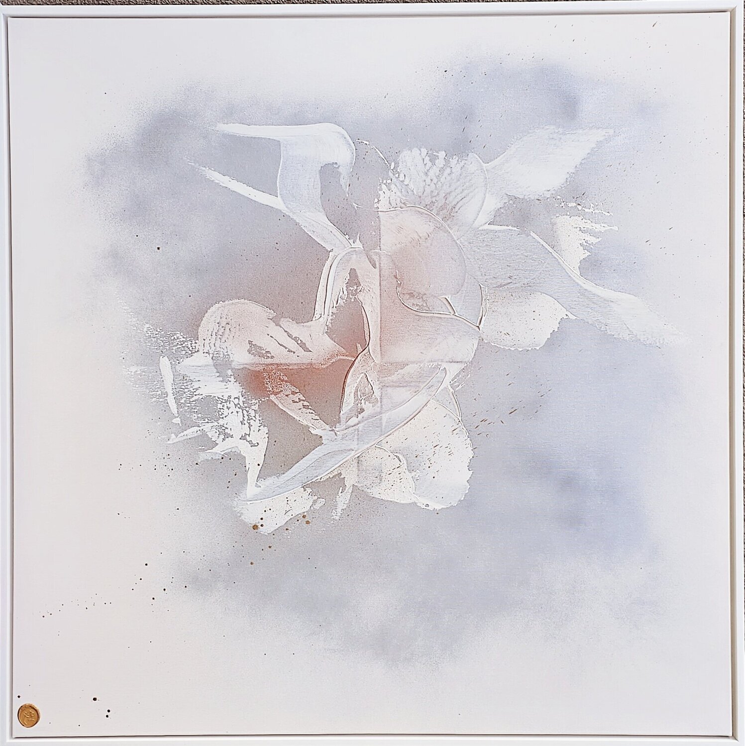 DIVE FOR LOVE Art of K - Kathleen Simon Original painting for sale