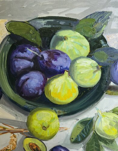 Harvest Wervet by Gulshaba Abbasova, Painting for Sale on Select