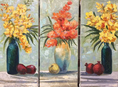 Lush Harmony by Gulshaba Abbasova, Painting for Sale on Select