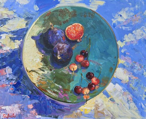 Jewels of Summer by Gulshaba Abbasova, Painting for Sale on Select
