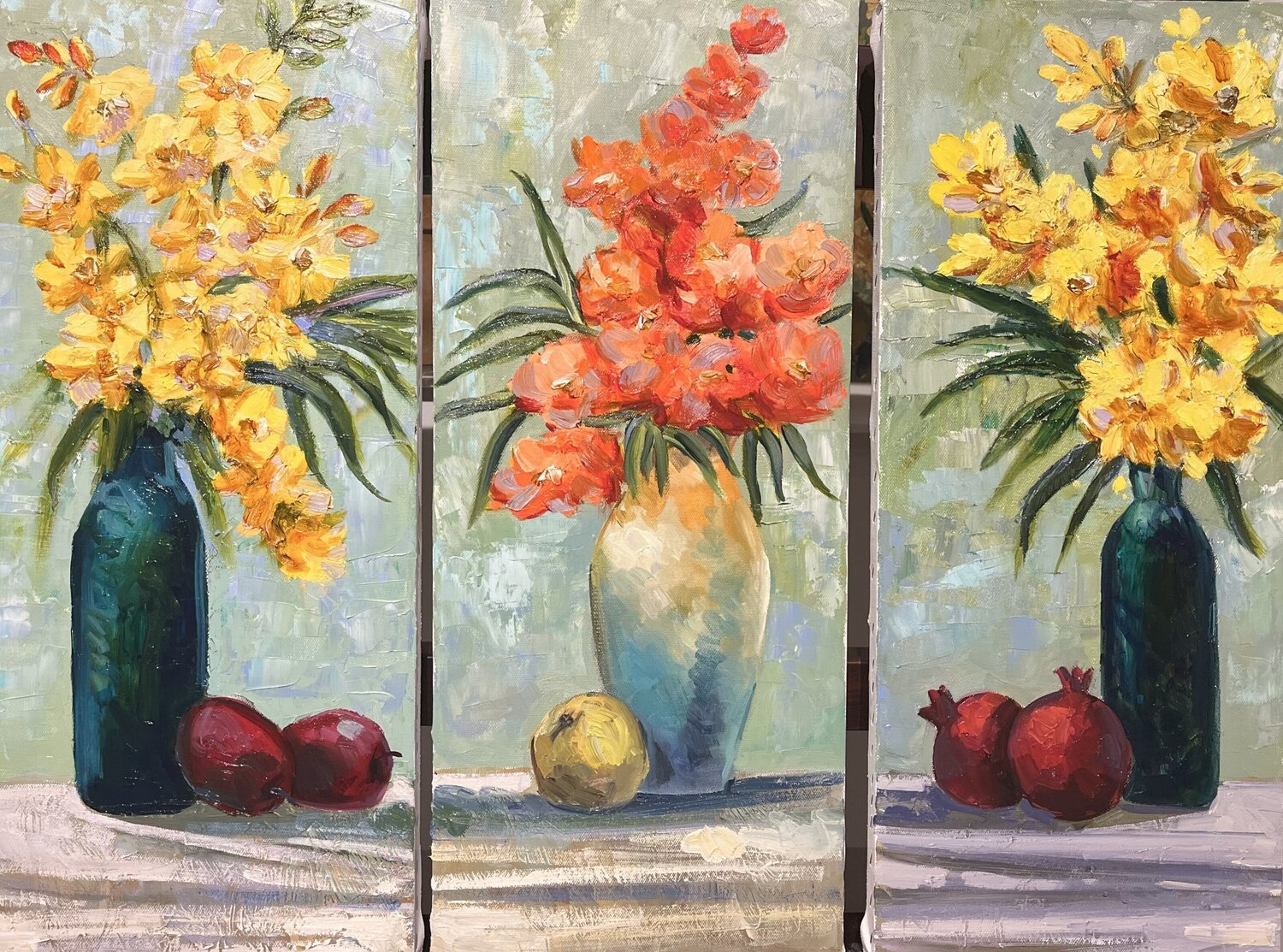 Lush Harmony Gulshaba Abbasova Original painting for sale