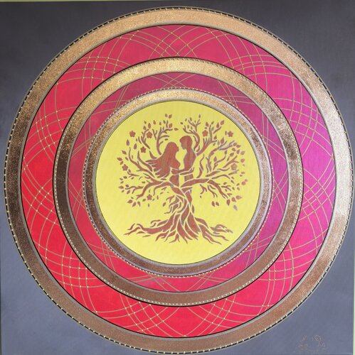 Harmony Couple by Lara Evo, Painting for Sale on Select