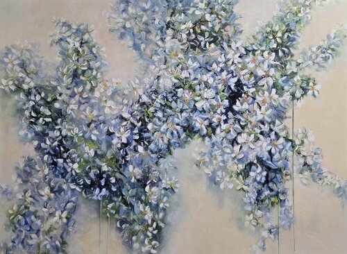 Symphony in Ivory by Kimberley Cook, Painting for Sale on Select