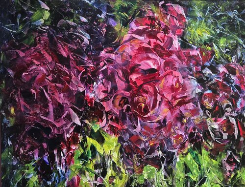 Cascading Wine by Kimberley Cook, Painting for Sale on Select