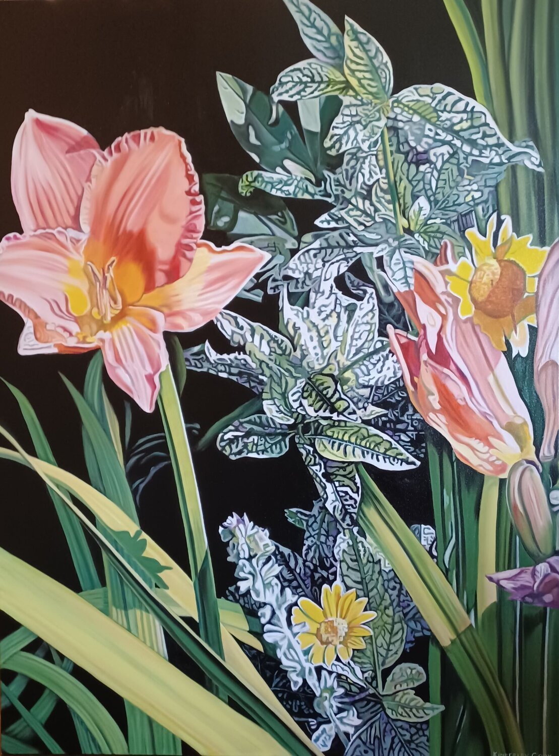 Exotic Days Kimberley Cook Original painting for sale