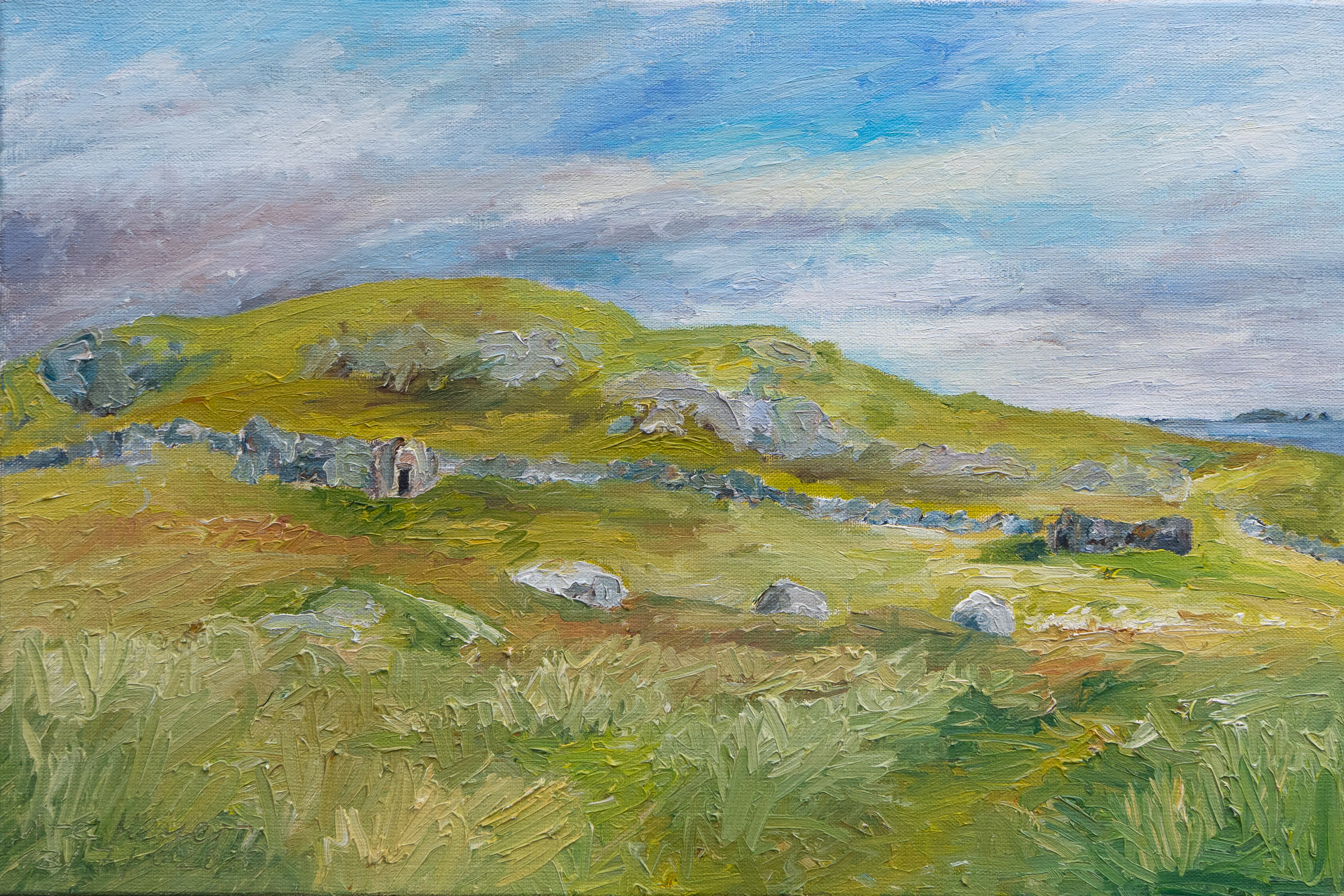 Friedlicher Sommertag / Lunning / Shetland