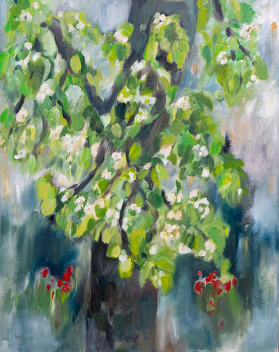 Birnbaum II by Ute Meyer, Painting for Sale on Select