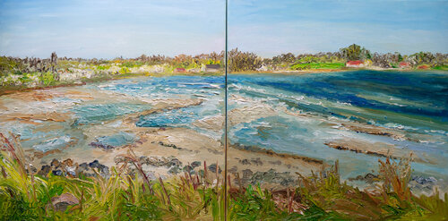 Frischer Wind / Vrå / Ærø by Ute Meyer, Painting for Sale on Select