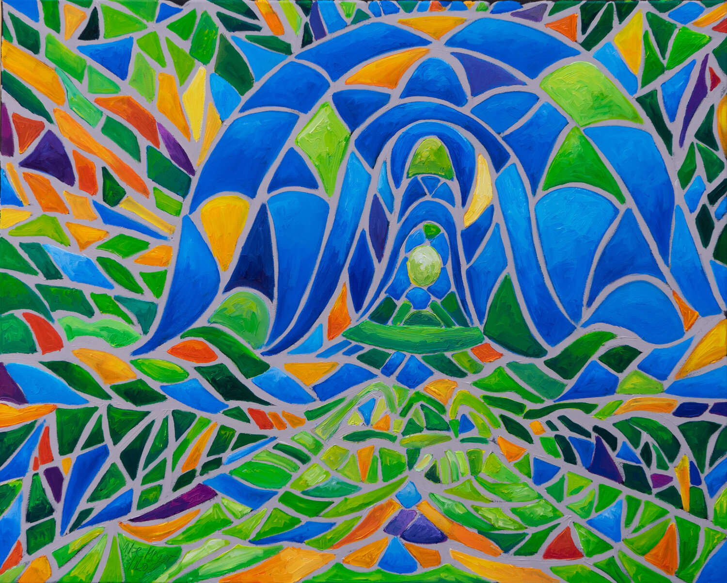 Calypso V Ute Meyer Original painting for sale