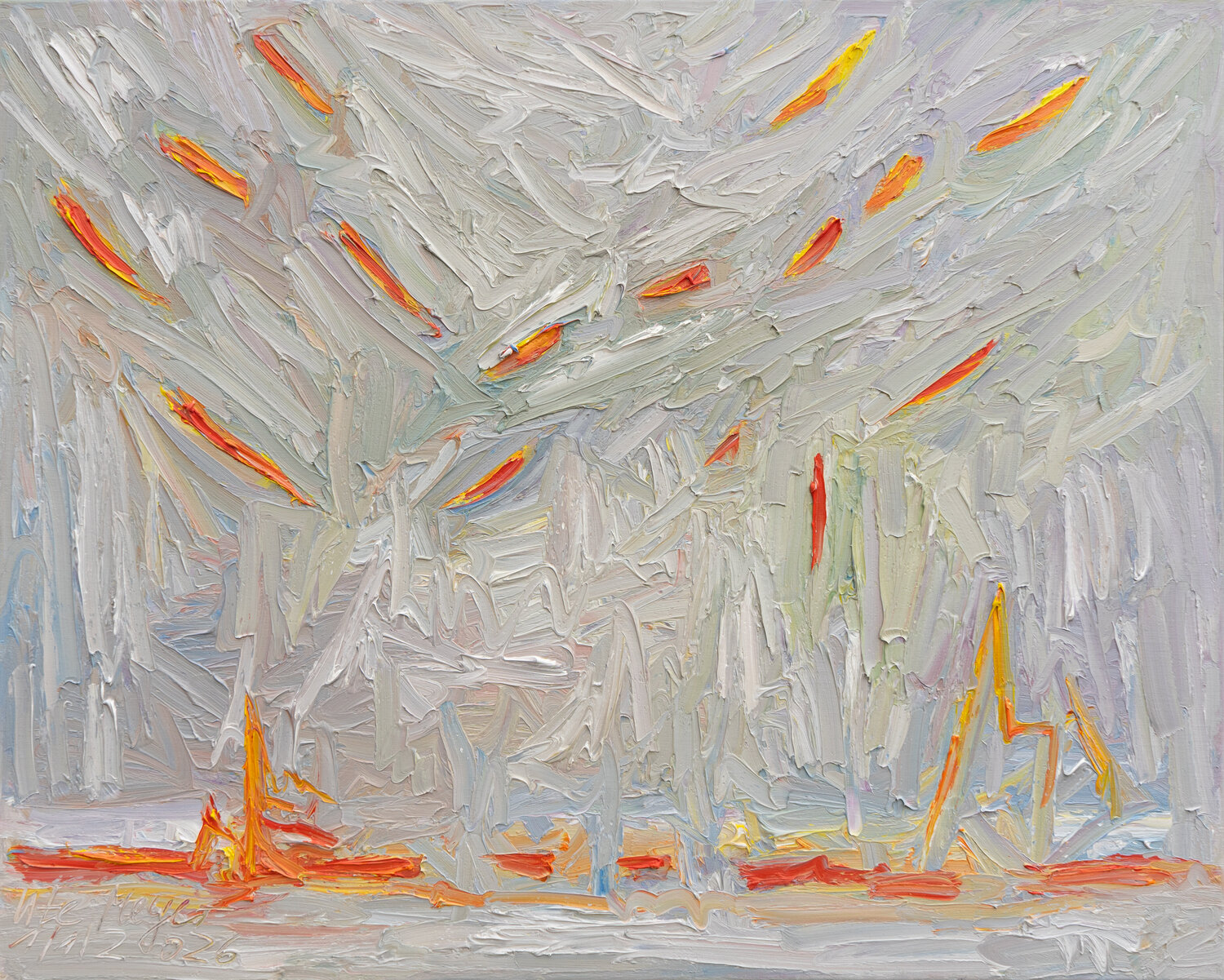 Fresh start Ute Meyer Original painting for sale