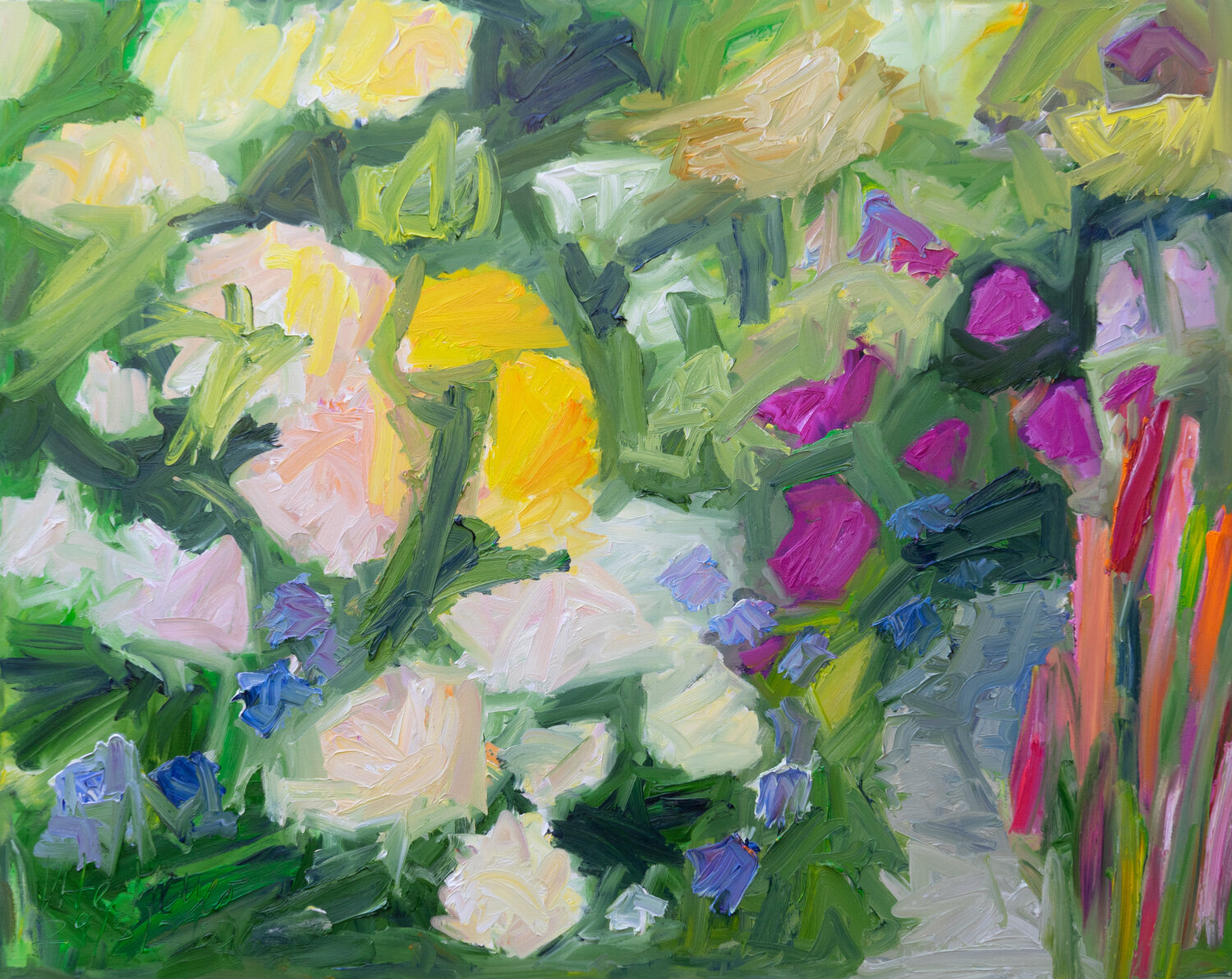 Gartenweg II Ute Meyer Original painting for sale