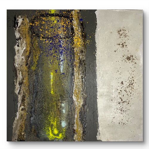 Volcan by Mónica Andina, Painting for Sale on Select