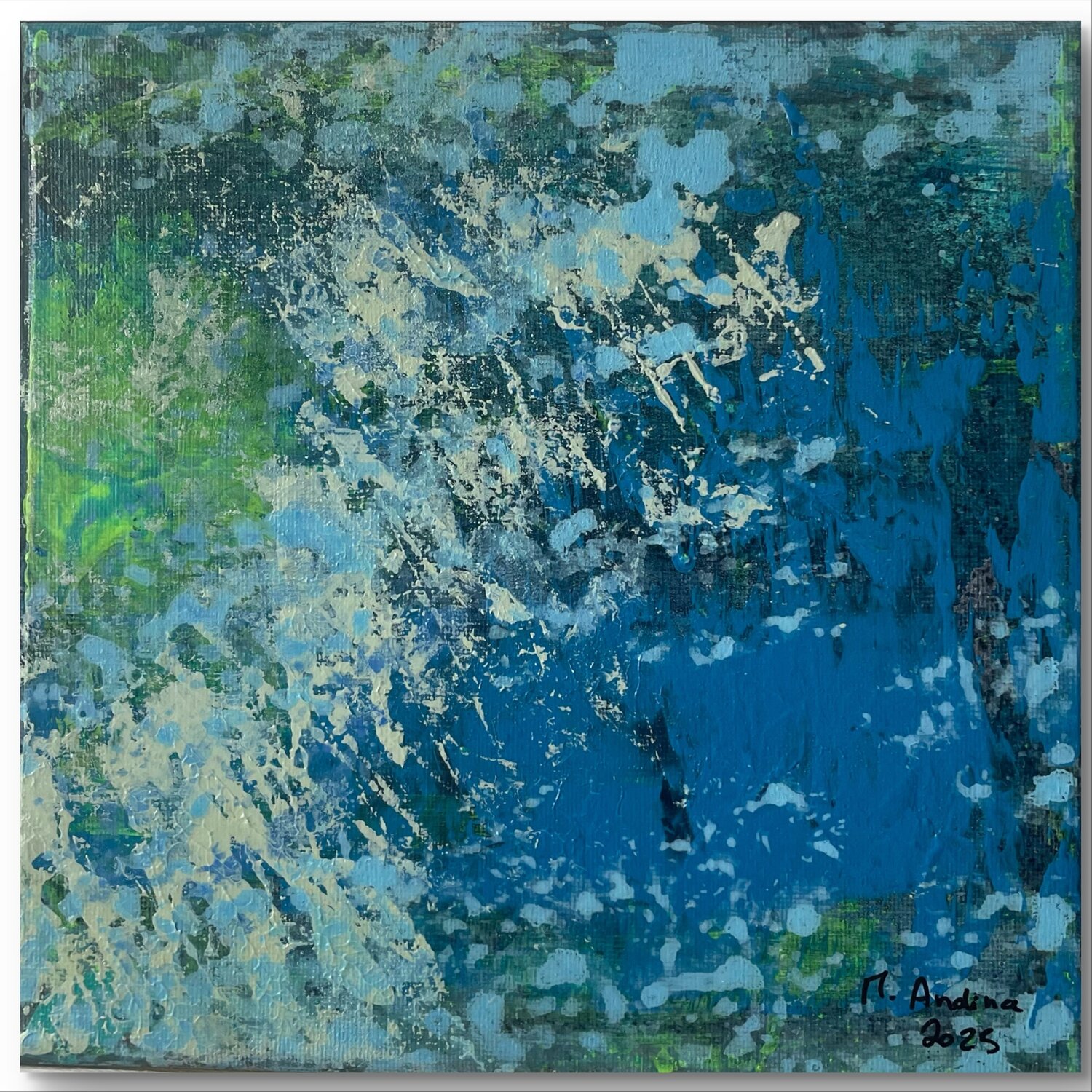 Aus der Serie Frühling Mónica Andina Original painting for sale