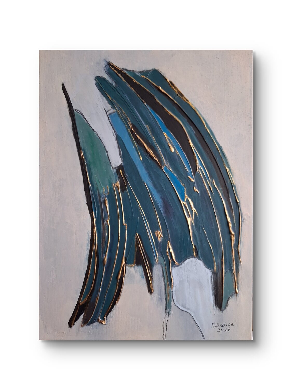 Belleza Mónica Andina Original painting for sale