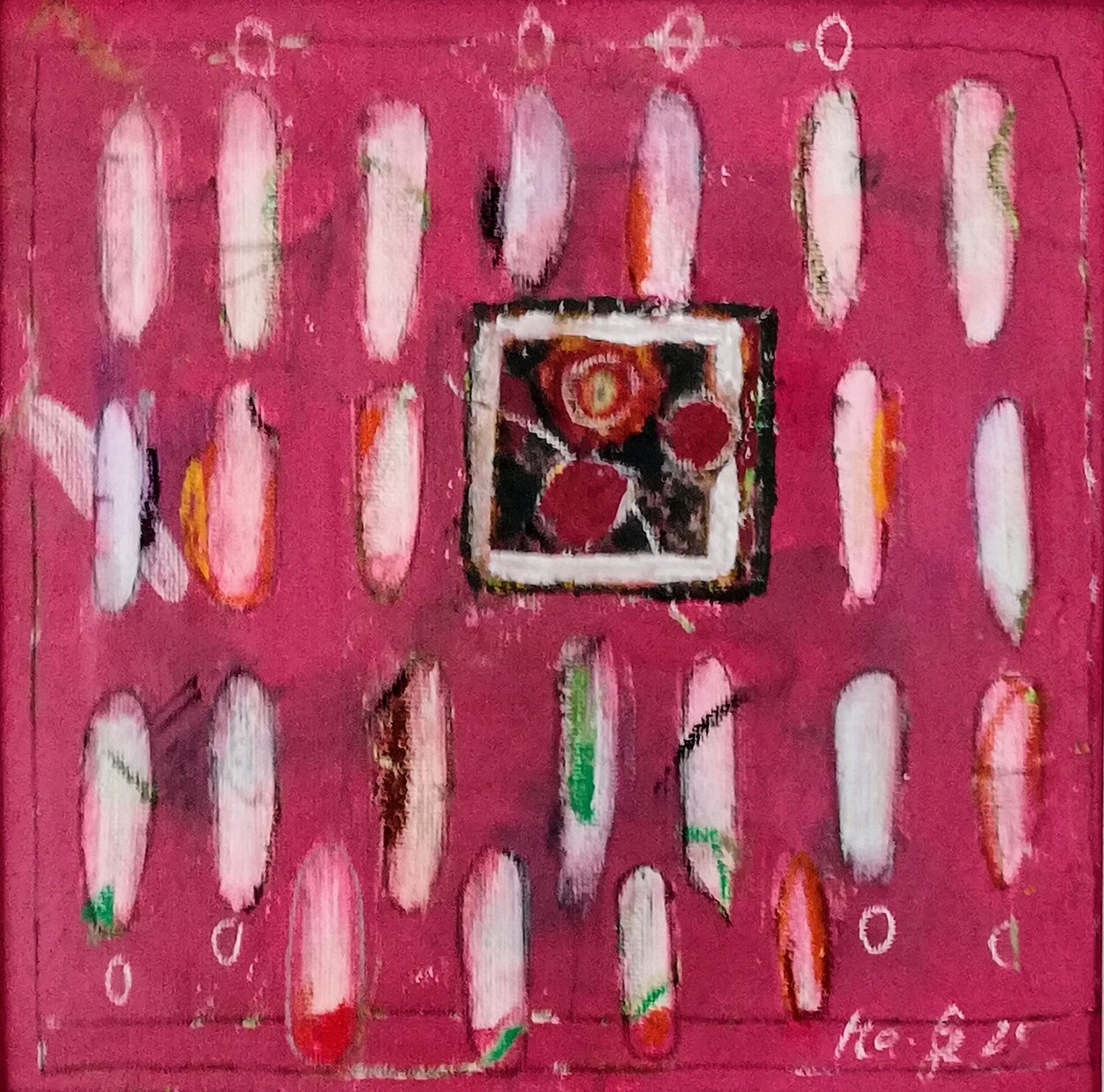 Gathering Evelyn Marschall-Gebhard Original painting for sale