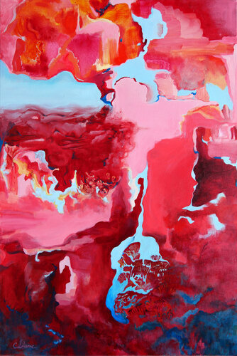 A tout rompre by Cécile Luherne, Painting for Sale on Select