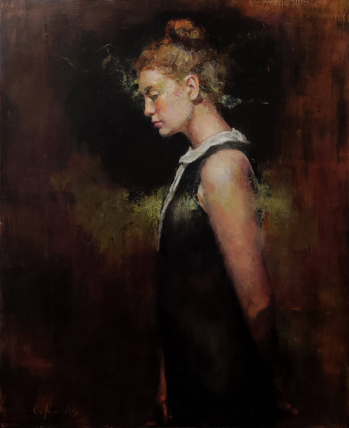Entre sombras Carmen Rey Berrocal Originalgemälde zu verkaufen