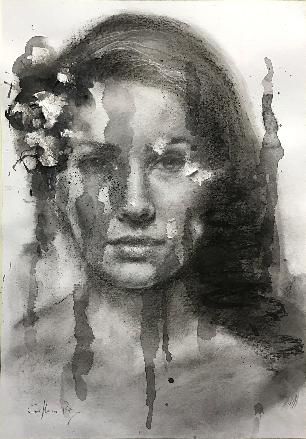 Vulnerabilidad Carmen Rey Berrocal Original painting for sale