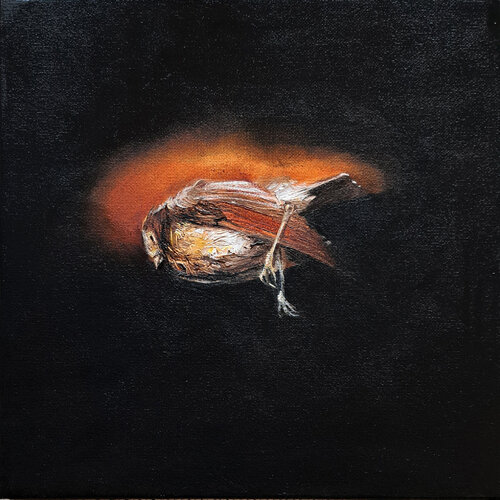 The bird that forgot to sing by Nat Pop, Painting for Sale on Select