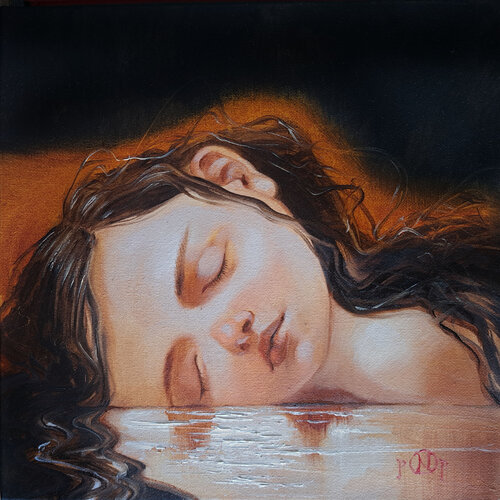Between Worlds by Nat Pop, Painting for Sale on Select