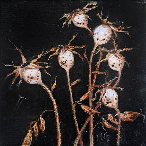 Seeds of Silence by Nat Pop, Painting for Sale on Select