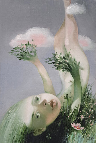 Rewilding by Naty Pop, Painting for Sale on Select