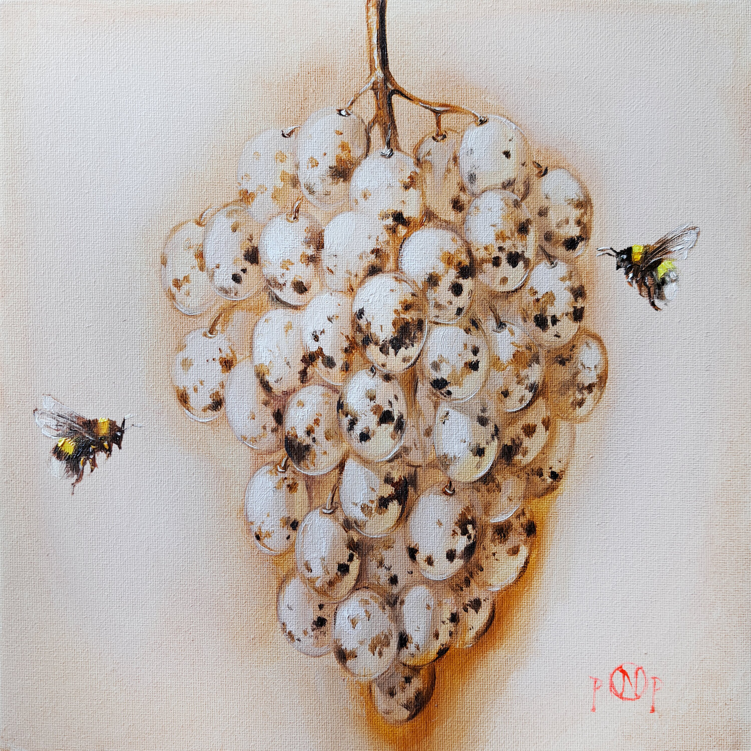 Cluster of Origins Nat Pop Original painting for sale