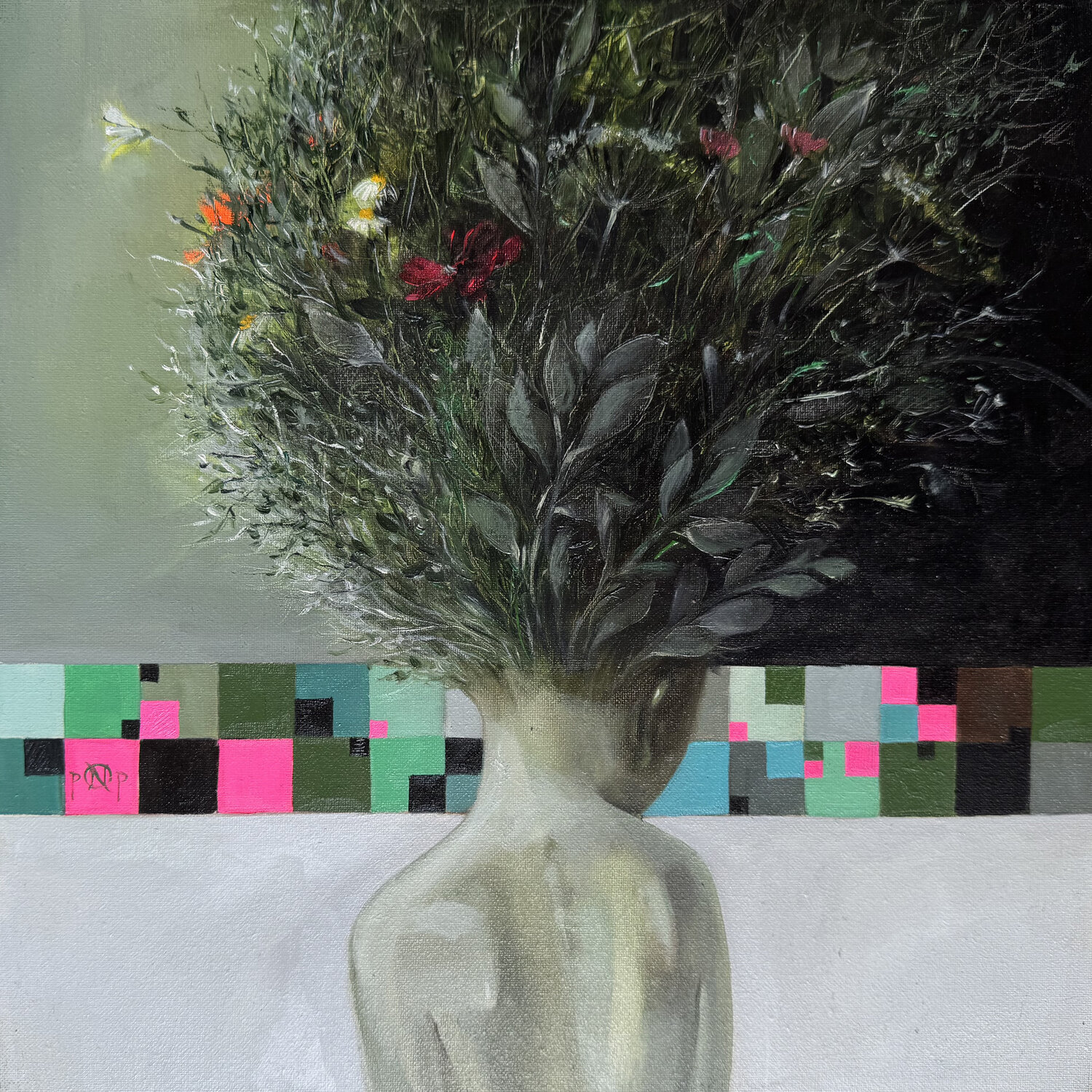 Natural Condition Nat Pop Original painting for sale
