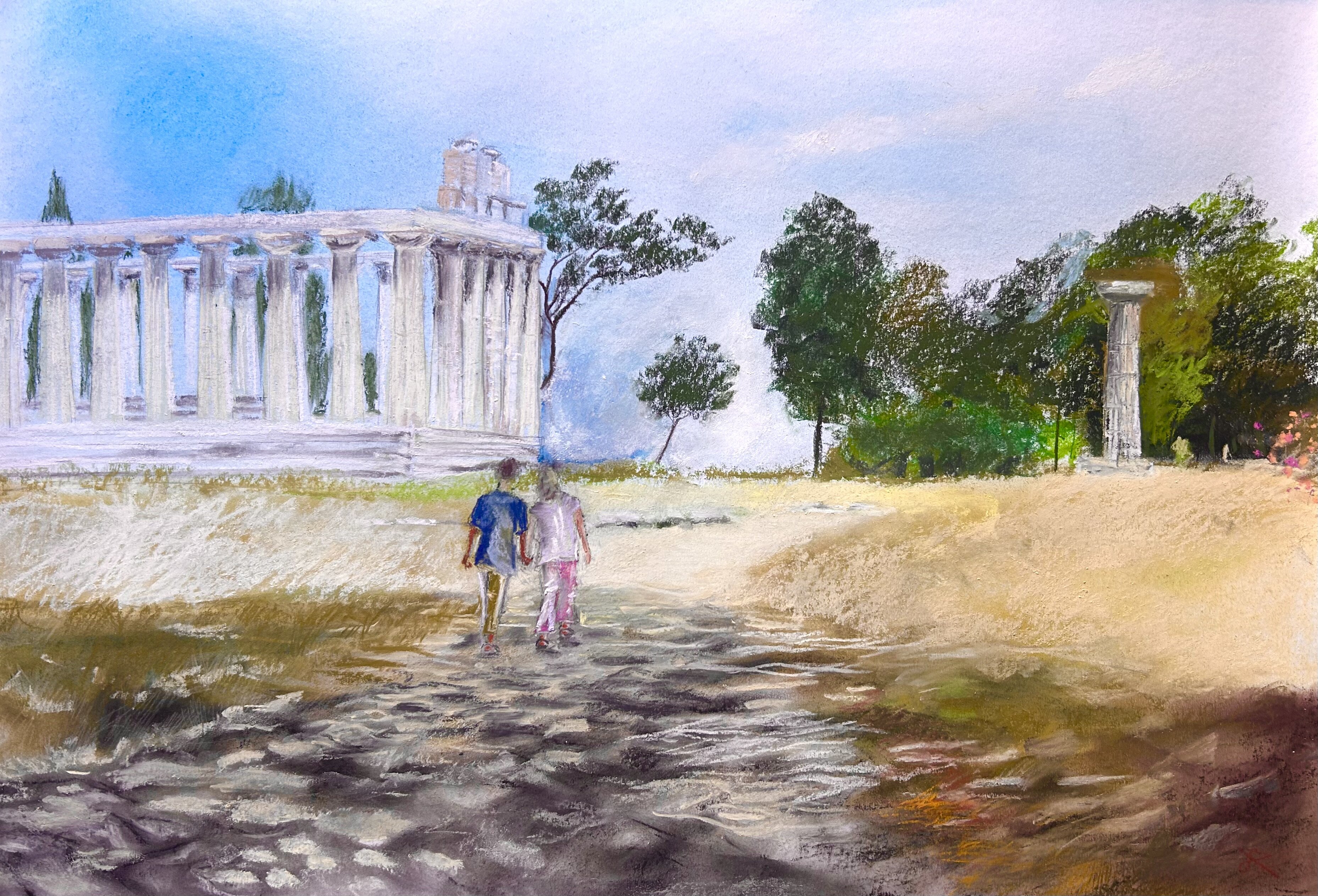 Ricordi di Paestum, 2009.