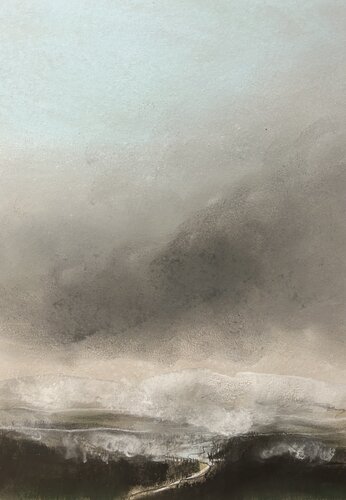 Il silenzio - dopo la pioggia by Sonja Kalmanfi, Painting for Sale on Select