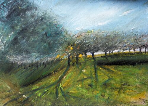 Shadow in the Light - or - “Where there is light, shadows exist as well.” by Sonja Kalmanfi, Painting for Sale on Select