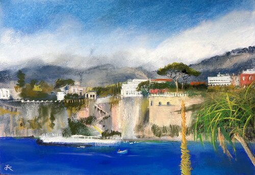 Coastline by Sonja Kalmanfi, Painting for Sale on Select