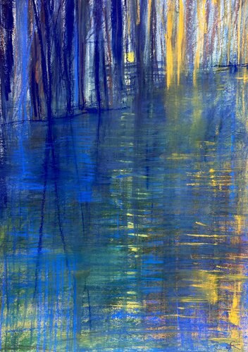 Fiume by Sonja Kalmanfi, Painting for Sale on Select